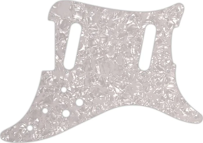 WD Custom Pickguard For Fender 1979-1982 Lead II #28 White Pearl/White/Black/White