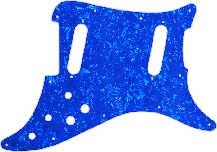 WD Custom Pickguard For Fender 1979-1982 Lead II #28BU Blue Pearl/White/Black/White