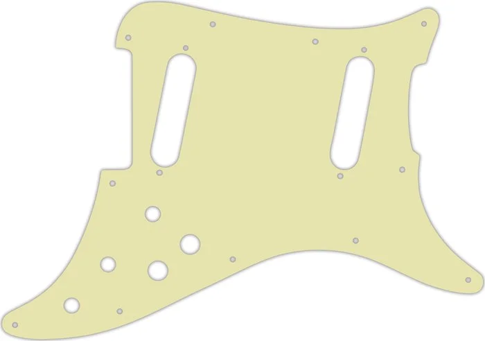 WD Custom Pickguard For Fender 1979-1982 Lead II #34T Mint Green Thin