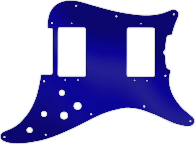 WD Custom Pickguard For Fender 1979-1982 Lead III #10DBU Dark Blue Mirror