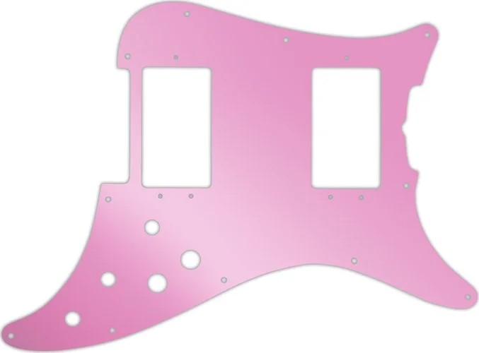 WD Custom Pickguard For Fender 1979-1982 Lead III #10P Pink Mirror