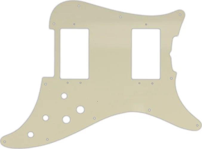 WD Custom Pickguard For Fender 1979-1982 Lead III #55S Parchment Solid