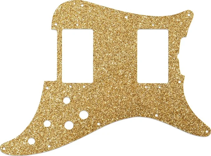 WD Custom Pickguard For Fender 1979-1982 Lead III #60RGS Rose Gold Sparkle 