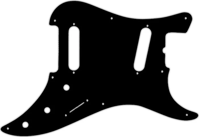 WD Custom Pickguard For Fender 1981-1983 Original Bullet#01T Black Thin