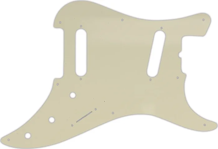 WD Custom Pickguard For Fender 1981-1983 Original Bullet#55S Parchment Solid