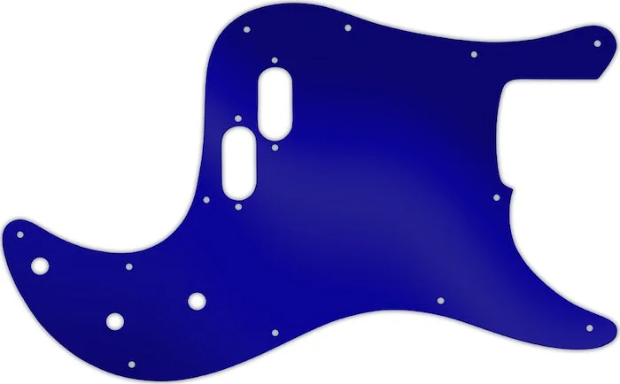 WD Custom Pickguard For Fender 1981-1985 Bullet Bass #10DBU Dark Blue Mirror