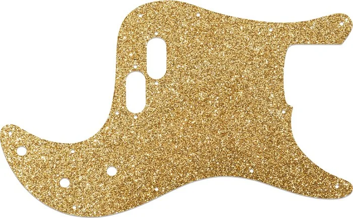 WD Custom Pickguard For Fender 1981-1985 Bullet Bass #60RGS Rose Gold Sparkle 
