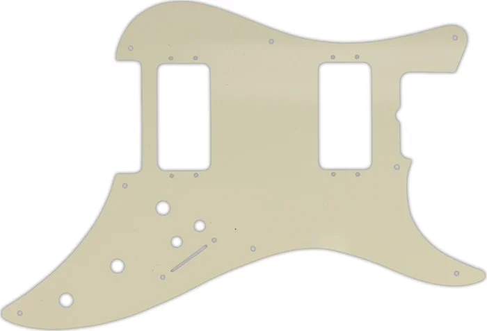 WD Custom Pickguard For Fender 1982 H-2 Bullet #55T Parchment Thin