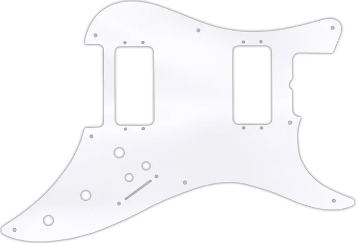 WD Custom Pickguard For Fender 1982 H-2 Bullet #45 Clear Acrylic