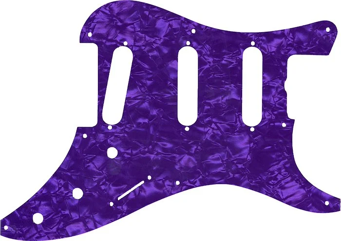 WD Custom Pickguard For Fender 1983 Bullet Deluxe S-3 #28PRL Light Purple Pearl