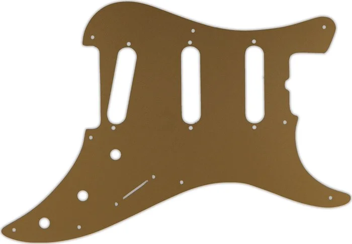 WD Custom Pickguard For Fender 1983 Bullet S-3 #59 Gold/Clear/Gold
