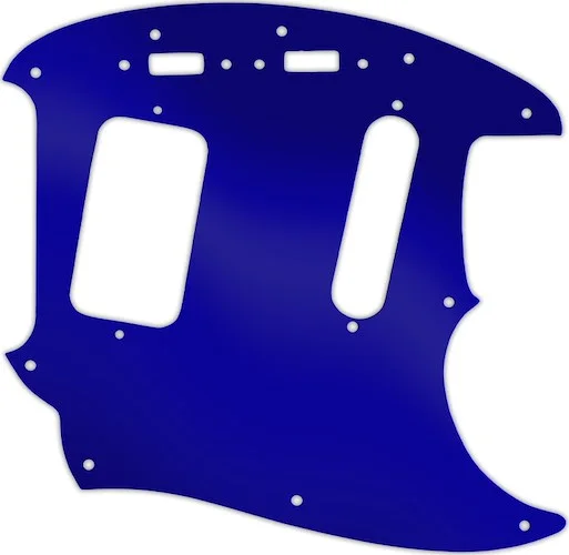 WD Custom Pickguard For Fender 1990's Jag-Stang #10DBU Dark Blue Mirror