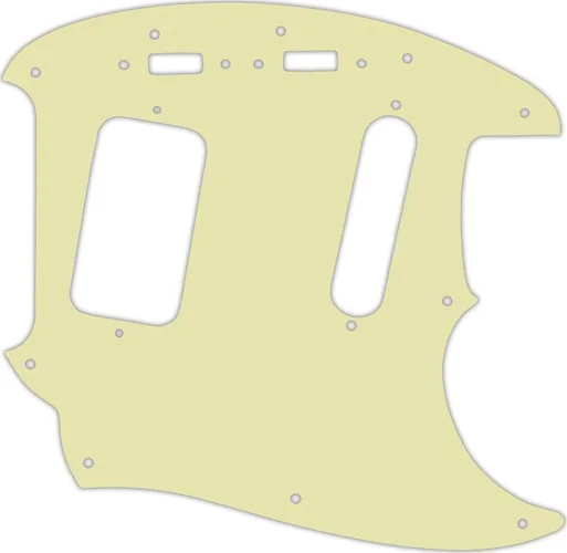 WD Custom Pickguard For Fender 1990's Jag-Stang #34S Mint Green Solid