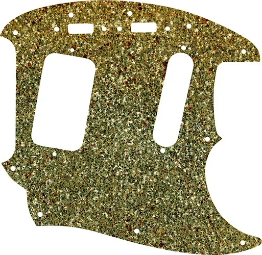 WD Custom Pickguard For Fender 1990's Jag-Stang #60GS Gold Sparkle 