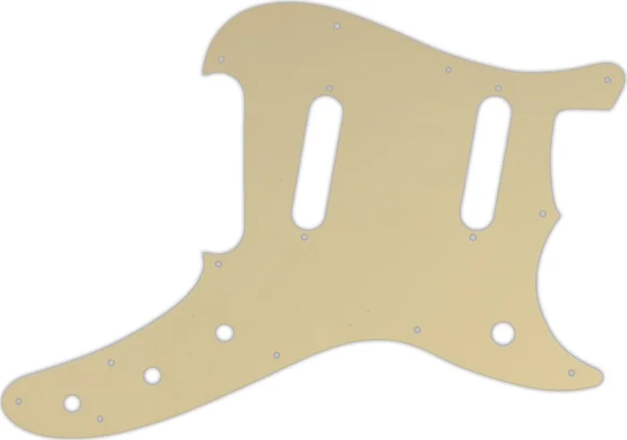 WD Custom Pickguard For Fender 1993-1996 Duo-Sonic Reissue #06T Cream Thin