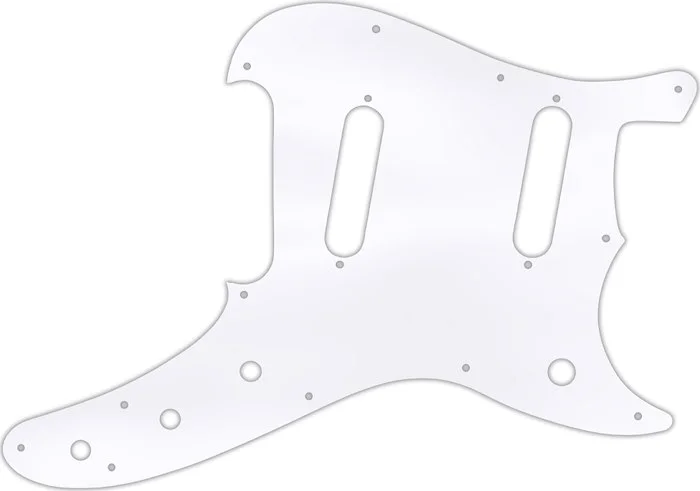 WD Custom Pickguard For Fender 1993-1996 Duo-Sonic Reissue #45T Clear Acrylic Thin