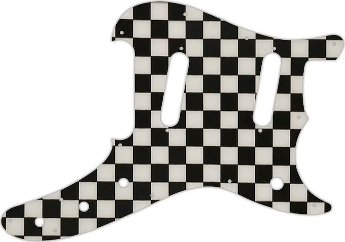 WD Custom Pickguard For Fender 1993-1996 Duo-Sonic Reissue #CK01 Checkerboard Graphic