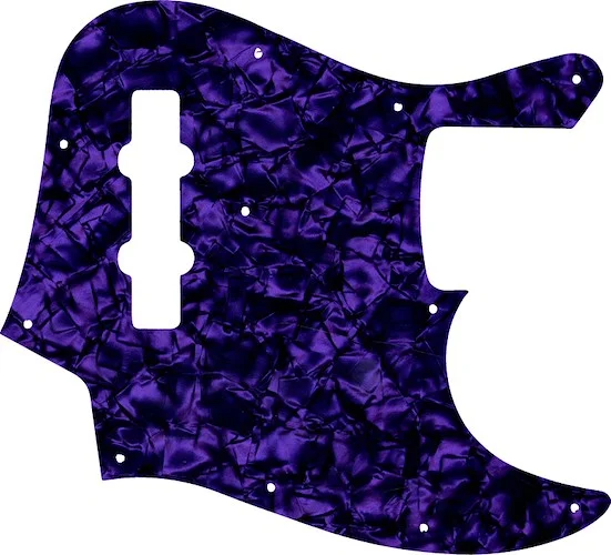 WD Custom Pickguard For Fender 1998-2009 Made In Japan Geddy Lee Limited Edition Jazz Bass #28PR Purple Pearl