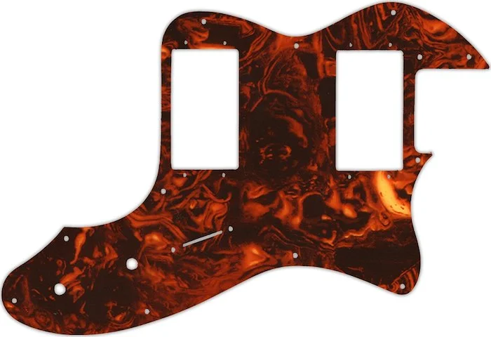 WD Custom Pickguard For Fender 1999 Made In Japan '72 Telecaster Thinline #05F Faux Tortiose