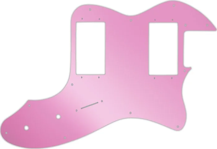 WD Custom Pickguard For Fender 1999 Made In Japan '72 Telecaster Thinline #10P Pink Mirror