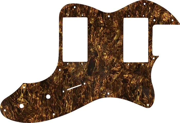 WD Custom Pickguard For Fender 1999 Made In Japan '72 Telecaster Thinline #28TBP Tortoise Brown Pearl