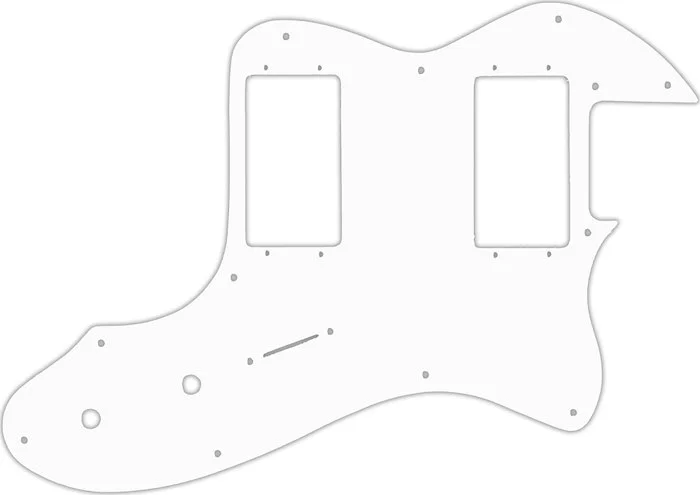 WD Custom Pickguard For Fender 1999-Present Made In Mexico Or 2012-2013 American Vintage '72 Telecas