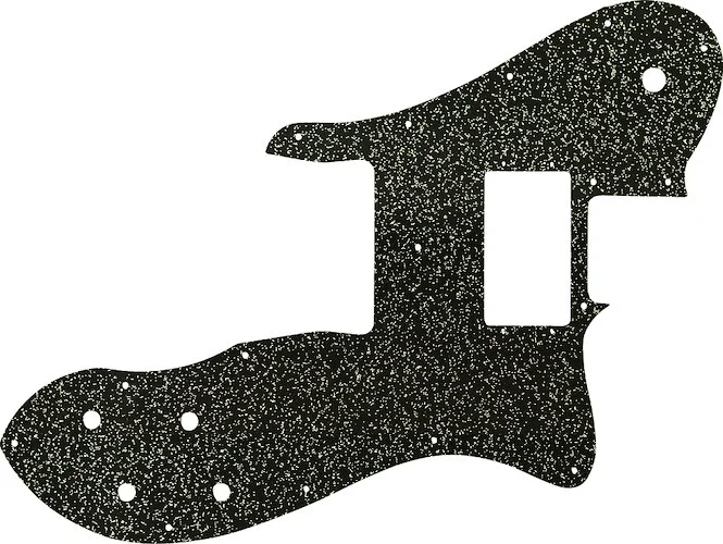 WD Custom Pickguard For Fender 1999-Present Made In Mexico Or 2012-2013 American Vintage '72 Telecaster Custom #60BS Black Sparkle 