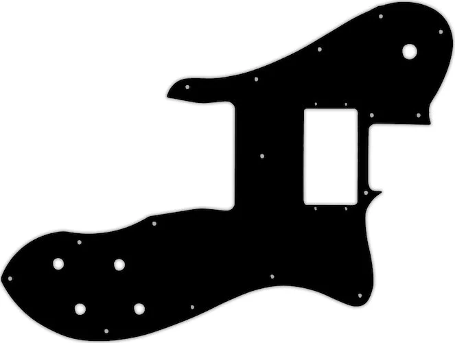 WD Custom Pickguard For Fender 1999-Present Made In Mexico Or 2012-2013 American Vintage '72 Telecaster Custom #03G Black/Green/Black