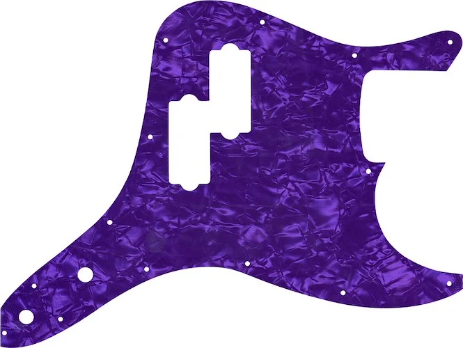 WD Custom Pickguard For Fender 2002-2010 Mark Hoppus Signature Bass #28PRL Light Purple Pearl