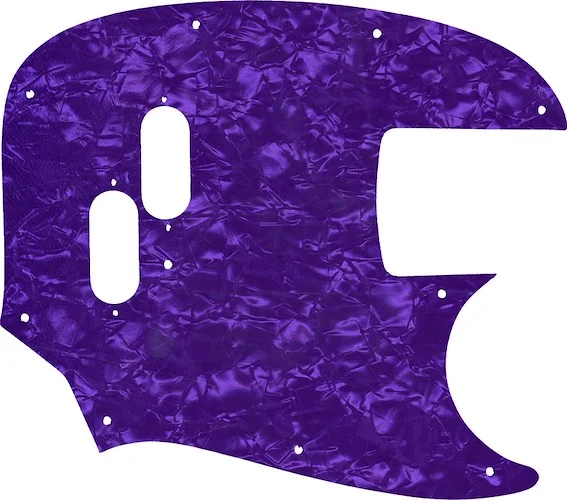 WD Custom Pickguard For Fender 2002-Present Made In Japan Mustang Bass Reissue #28PRL Light Purple Pearl