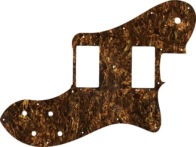 WD Custom Pickguard For Fender 2004-Present Made In Mexico '72 Telecaster Deluxe #28TBP Tortoise Brown Pearl