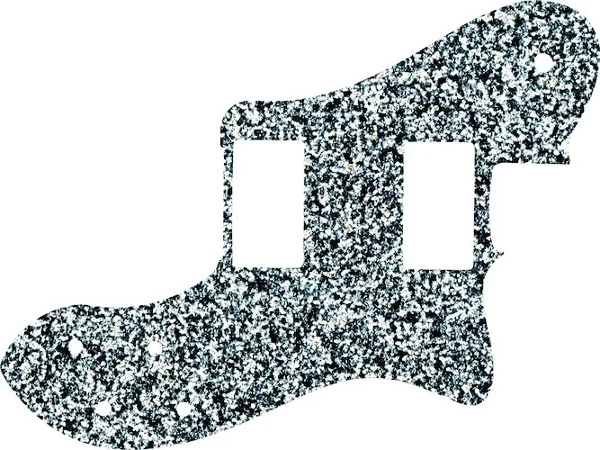 WD Custom Pickguard For Fender 2004-Present Made In Mexico '72 Telecaster Deluxe #60SS Silver Sparkle 