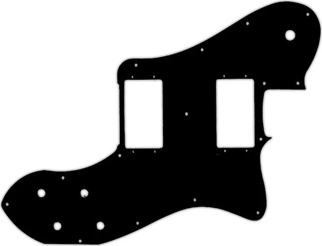 WD Custom Pickguard For Fender 2004-Present Made In Mexico '72 Telecaster Deluxe #03G Black/Green/Black