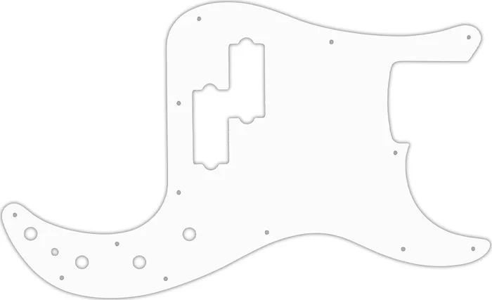 WD Custom Pickguard For Fender 2005-Present Made In Mexico Deluxe Active Special Precision Bass #02T