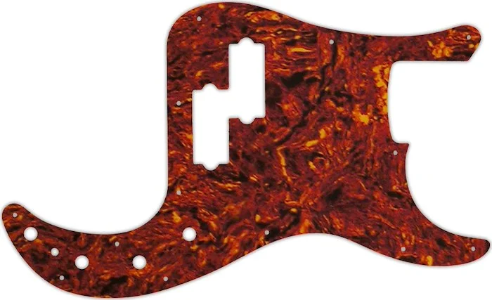 WD Custom Pickguard For Fender 2005-Present Made In Mexico Deluxe Active Special Precision Bass #05P