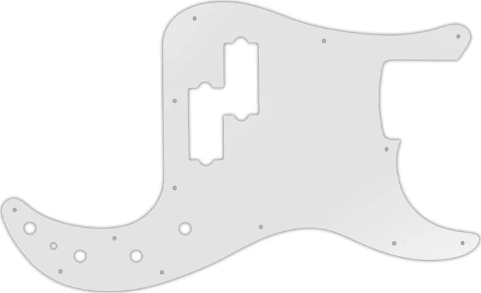 WD Custom Pickguard For Fender 2005-Present Made In Mexico Deluxe Active Special Precision Bass #22 