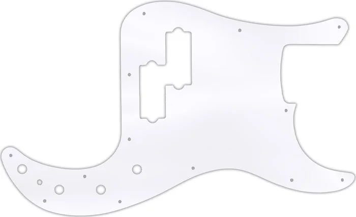 WD Custom Pickguard For Fender 2005-Present Made In Mexico Deluxe Active Special Precision Bass #45T