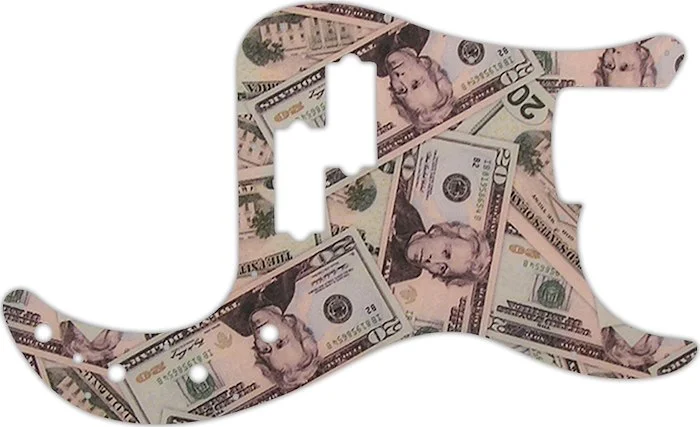 WD Custom Pickguard For Fender 2005-Present Made In Mexico Deluxe Active Special Precision Bass #G16