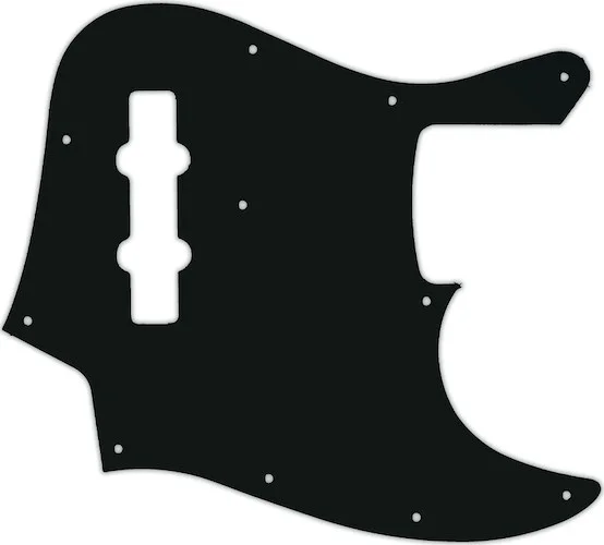 WD Custom Pickguard For Fender 2010-2012 Made In Japan Geddy Lee Limited Edition Jazz Bass #01A Blac