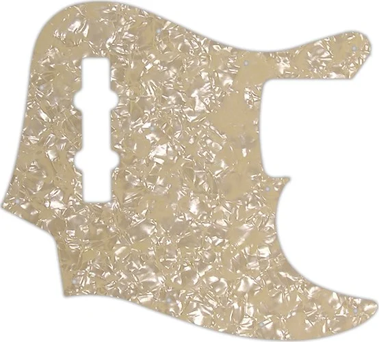 WD Custom Pickguard For Fender 2010-2012 Made In Japan Geddy Lee Limited Edition Jazz Bass #28C Crea