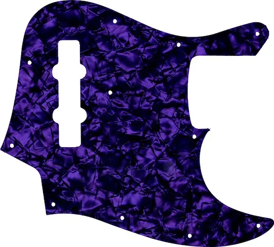 WD Custom Pickguard For Fender 2010-2012 Made In Japan Geddy Lee Limited Edition Jazz Bass #28PR Purple Pearl