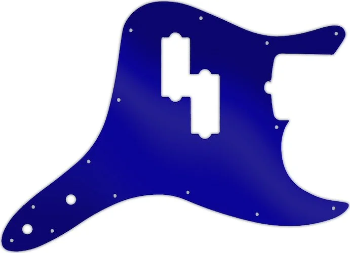 WD Custom Pickguard For Fender 2011-Present Reverse Pickup Mark Hoppus Signature Bass #10DBU Dark Bl