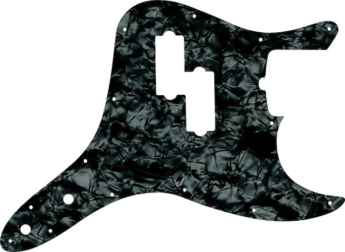 WD Custom Pickguard For Fender 2011-Present Reverse Pickup Mark Hoppus Signature Bass #28JBK Jet Black Pearl