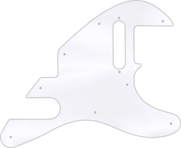 WD Custom Pickguard For Fender 2011 Tele-Bration Series 60th Anniversary Telecaster #45 Clear Acryli