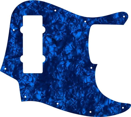 WD Custom Pickguard For Fender 2012-2013 Made In China 5 String Modern Player Jazz Bass V #28DBP Dark Blue Pearl/Black/White/Black