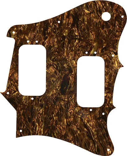 WD Custom Pickguard For Fender 2012-2013 Made In Mexico Pawn Shop Super-Sonic #28TBP Tortoise Brown Pearl