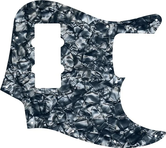 WD Custom Pickguard For Fender 2012-2013 Made In China Modern Player Jazz Bass #28SG Silver Grey Pearl