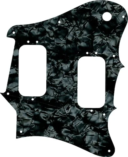 WD Custom Pickguard For Fender 2012-2013 Made In Mexico Pawn Shop Super-Sonic #28JBK Jet Black Pearl