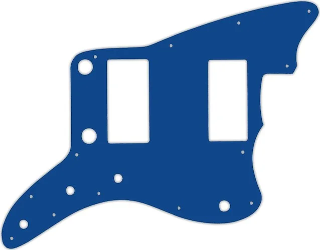 WD Custom Pickguard For Fender 2013-2014 Made In China Modern Player Jazzmaster HH #08 Blue/White/Bl