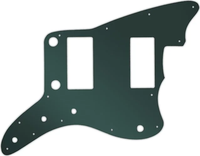 WD Custom Pickguard For Fender 2013-2014 Made In China Modern Player Jazzmaster HH #10S Smoke Mirror